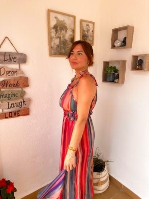 vestido gasa