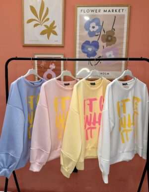 Sudadera Letras