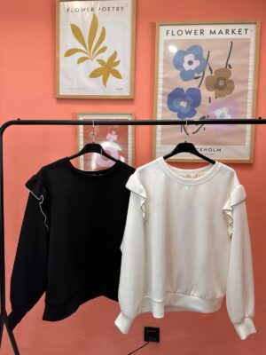 SUDADERA MANGA VOLANTE