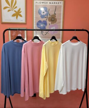 CAMISETA ZARA CUELLO PERKIN